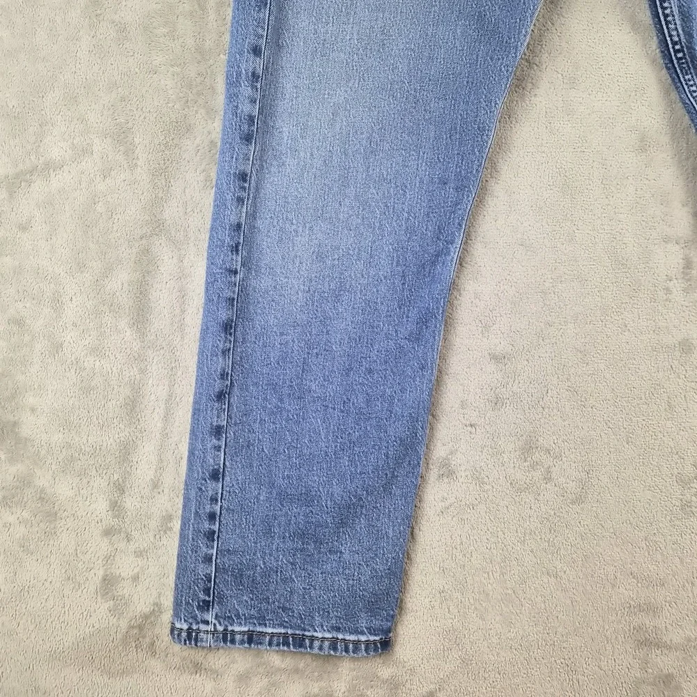 Levis 505 Regular Fit Jeans Mens 36x30 Blue Denim Stretch Straight Leg Pants